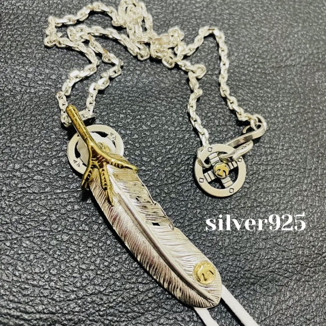低価格の 超豪華 特大金爪ターコイズ フェザー ネックレス jsu.osubb.ro