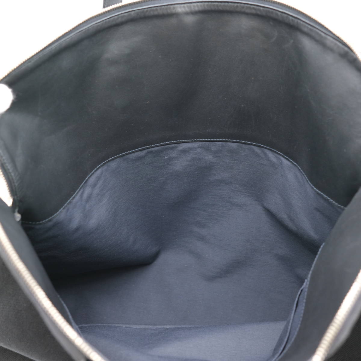 【美品】HERMES エルメス サックイブー GM ハンドバッグ ブラック 黒 キャンバス レザー #□J