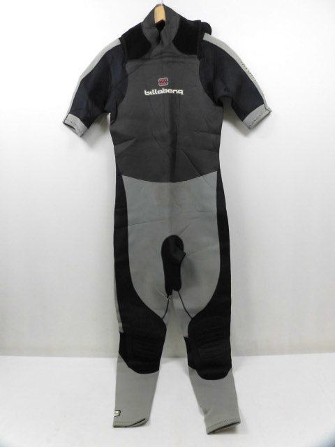 BILLABONG Billabong wet suit short sleeves black × gray black × grey size MT ML