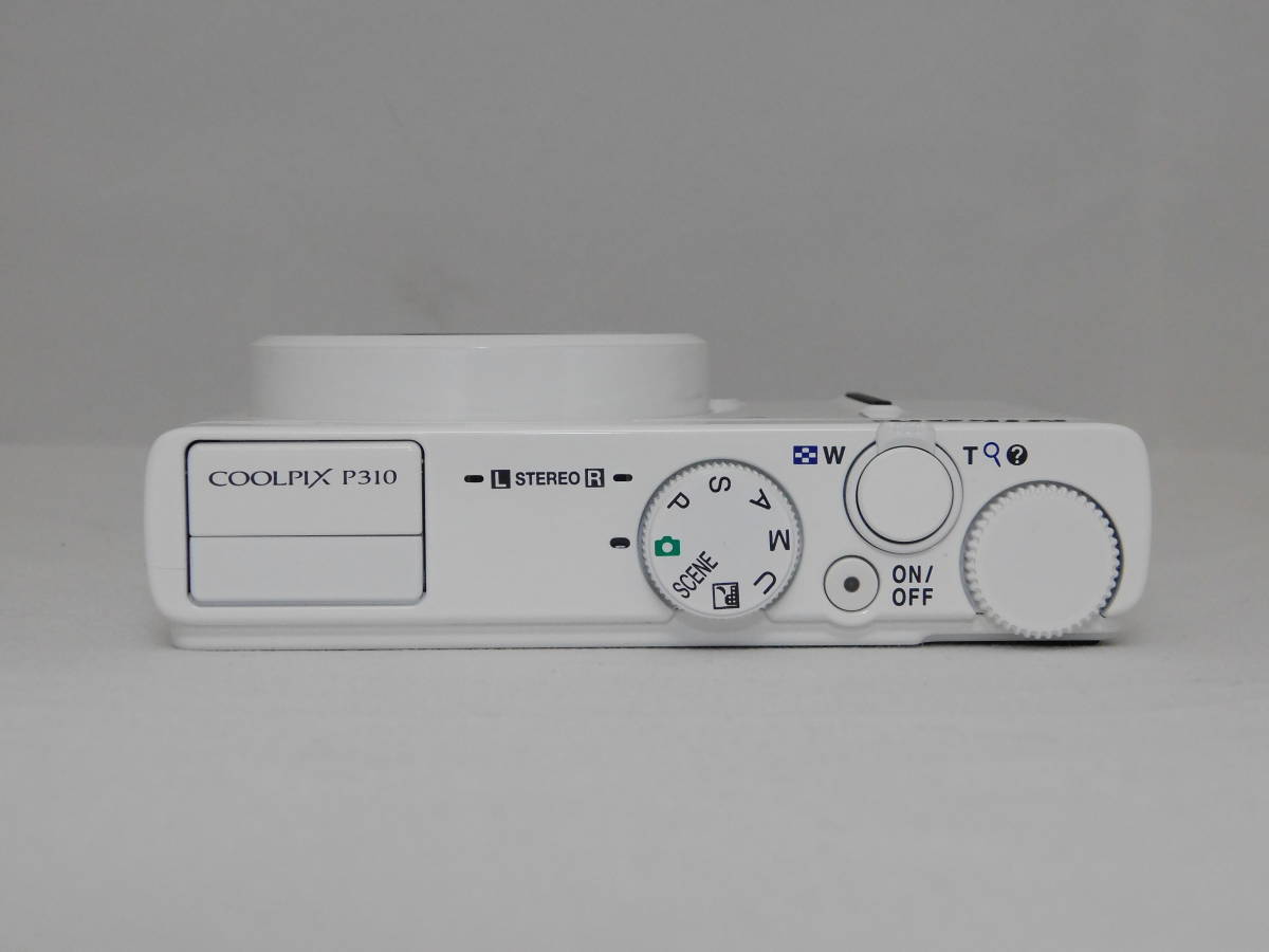 美品 Nikon ニコン COOLPIX P310 ホワイト コンパクトデジタルカメラ（7-019）