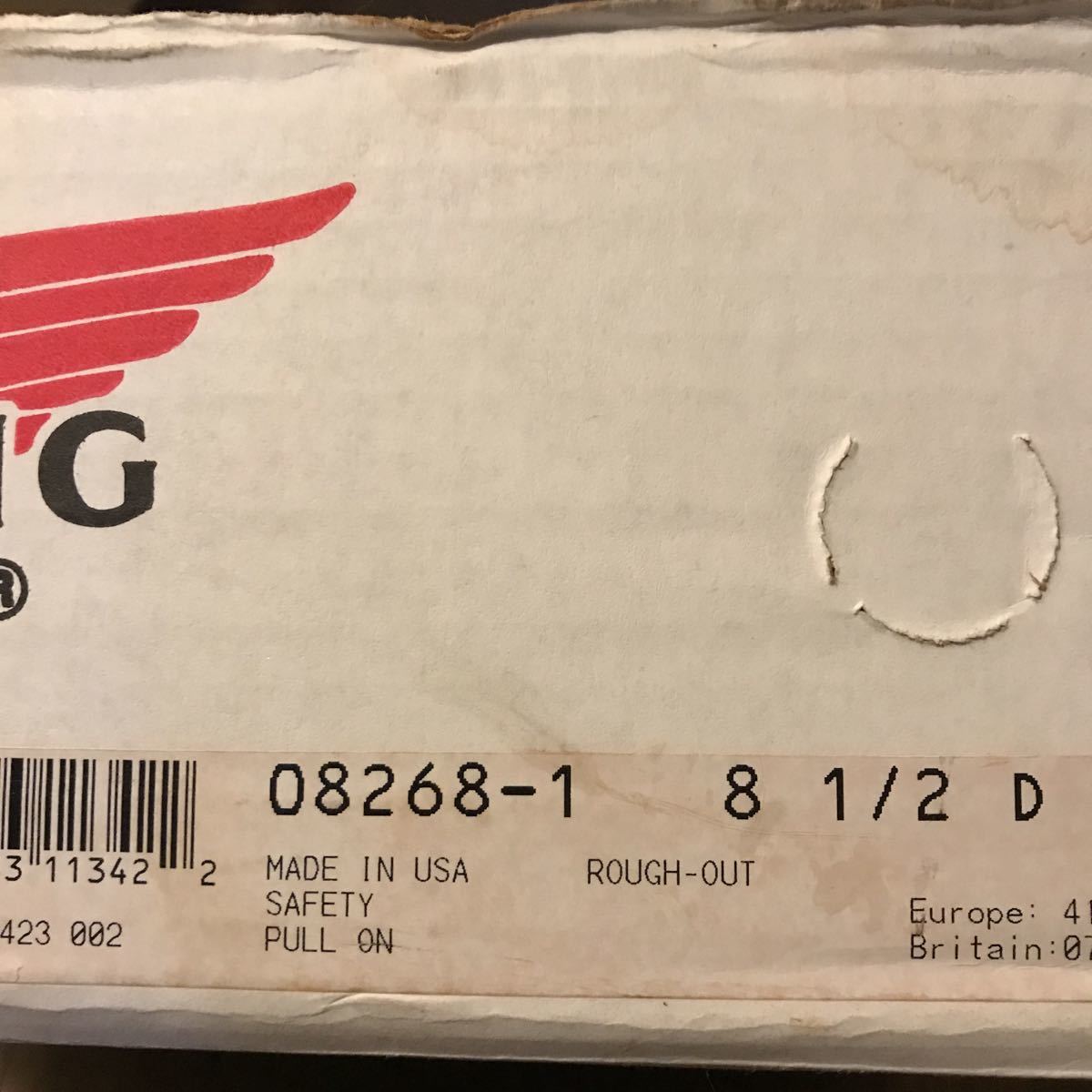  Red Wing 8268 engineer boots mouton boots REDwing 2003 year buy 26.5cm