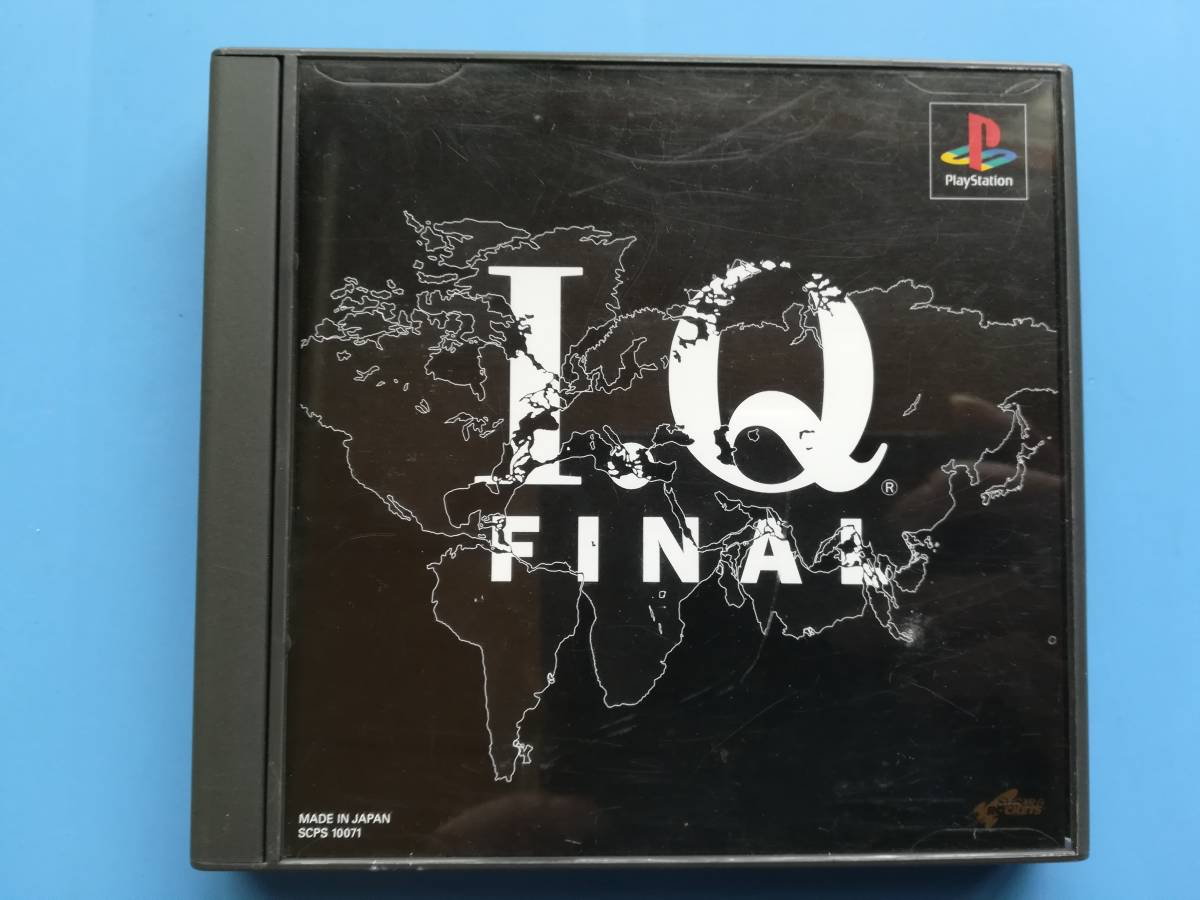 【中古・盤面良好・動作確認済み】PS I.Q FINAL  同梱可の画像1