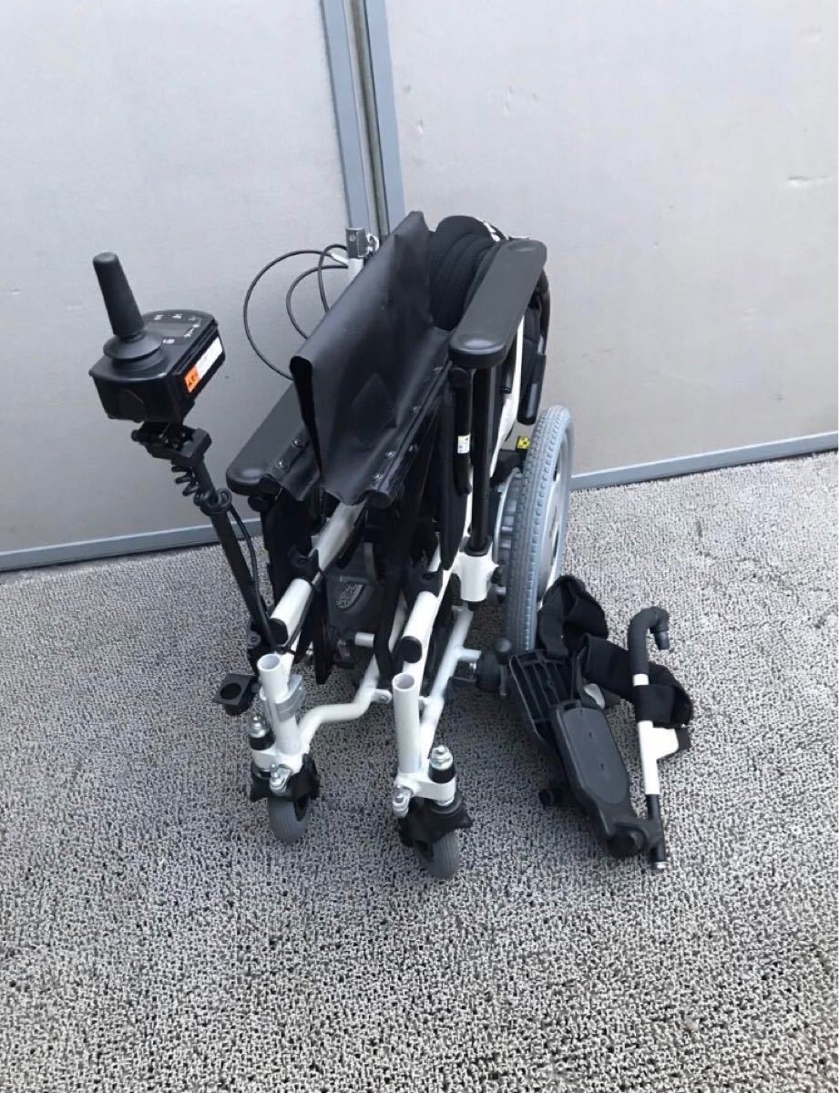 電動車椅子　ヤマハタウニィジョイエックスプラス　バッテリー　充電器セット　右仕様　中古品