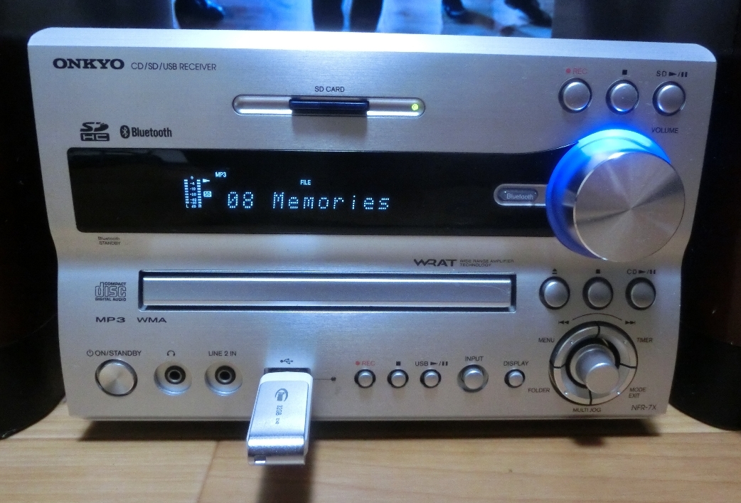 ONKYO X-NFR7X Bluetooth/USB/CD/SDコンポ NFR9仕様強化 N9NX