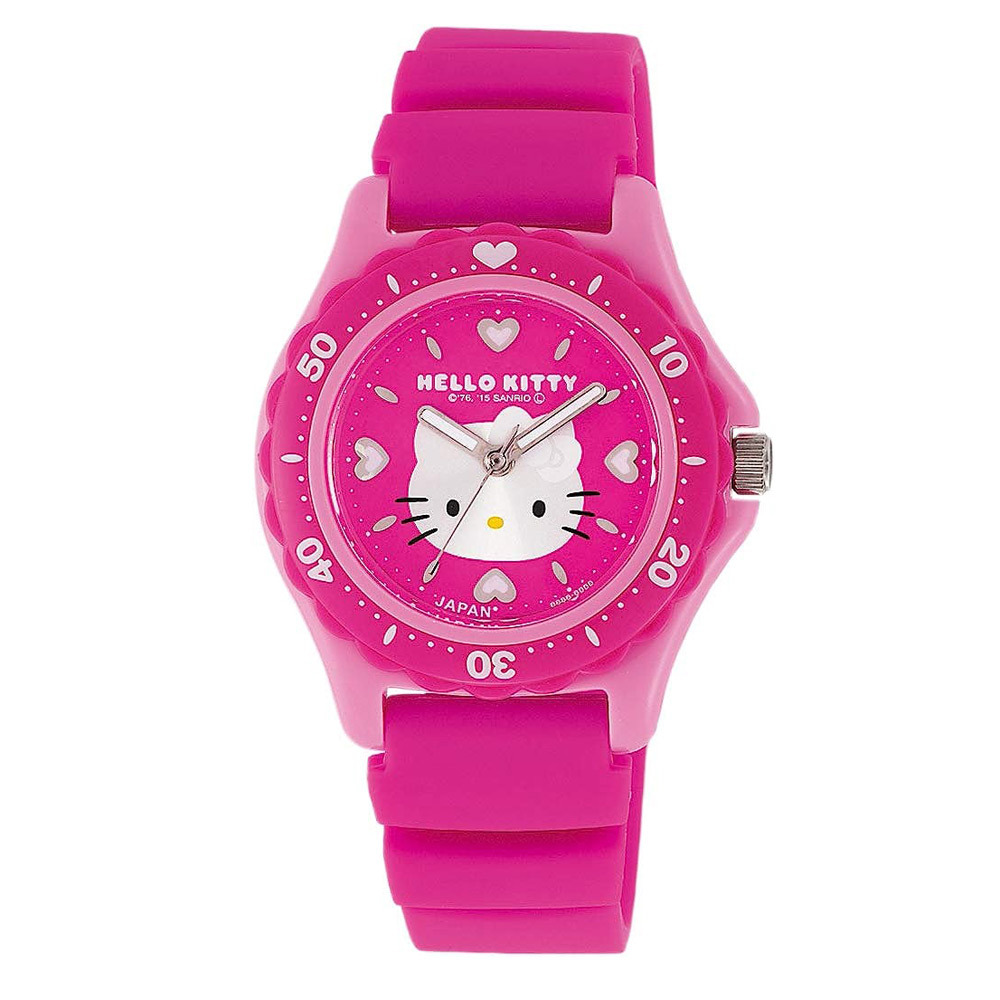  Citizen наручные часы Hello Kitty водонепроницаемый уретан ремень сделано в Японии 0029N002 розовый / розовый 4966006066555/ бесплатная доставка почтовая доставка отметка ..