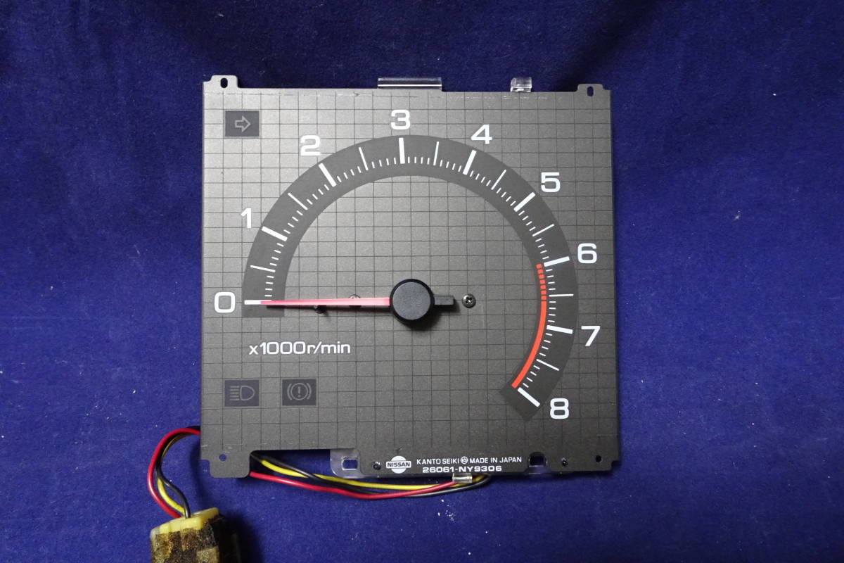 【日産】スカイラインR31用　純正タコメーター8000r/min（管理:01） _画像1