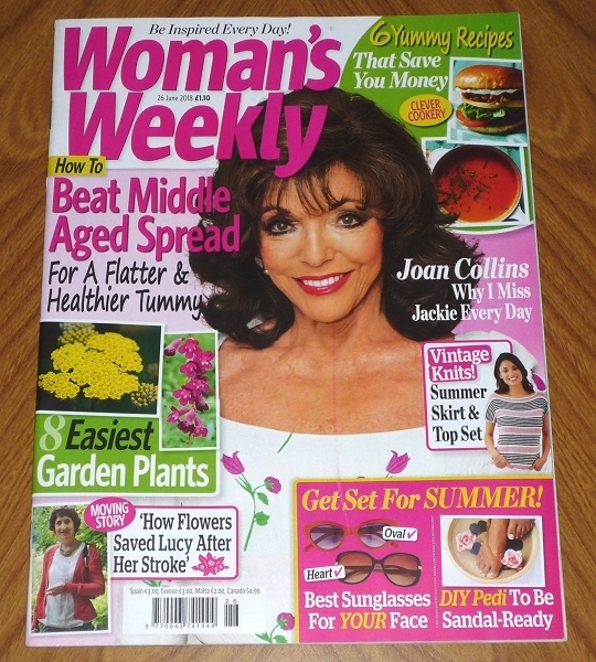 送料無料 英女性誌 ジョーン・コリンズ リディアンロバーツ ジョナサンアンセル Joan Collins Rhydian Roberts JonathanAnsell Xファクター_画像1