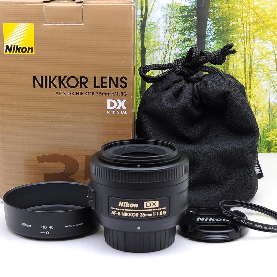 最安値得価Nikon - Nikon AF-S DX 35mm☆一眼レフ単焦点レンズ☆2895-1