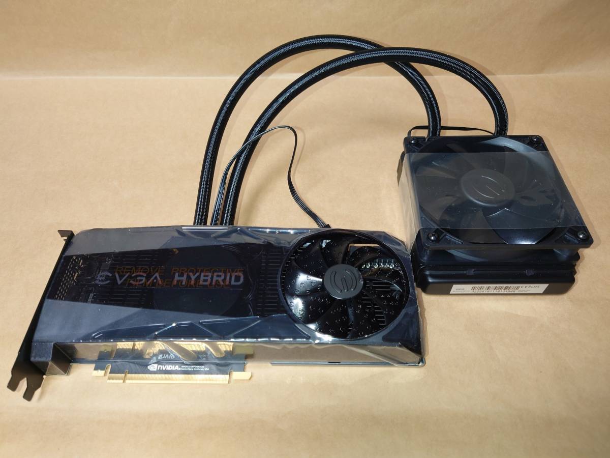 品 NVIDIA GeForce RTX 2080 Ti FE + EVGA HYBRID Kit 400-HY-1384-B1 簡易水冷(PCI  Express)｜売買されたオークション情報、yahooの商品情報をアーカイブ公開 - オークファン（aucfan.com）