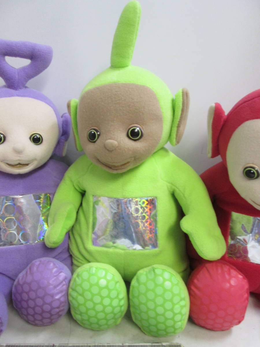 Teletubbies Teletubbies 4 body BIG soft toy seat ..50cm postage commodity explanation column . chronicle is done 