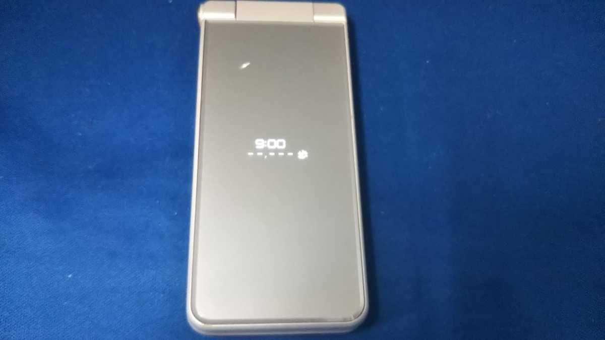 Softbank SIMフリー AQUOSケータイ2 601SH ＃SG2404 SHARP 4Gガラホ 折畳 SIMロック解除済 簡易動作確認＆簡易清掃＆初期化OK 送料無料 W の画像3