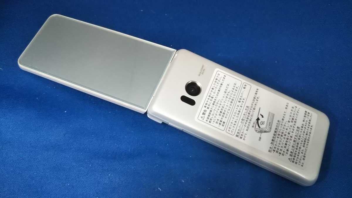 Softbank SIMフリー AQUOSケータイ2 601SH ＃SG2508 SHARP 4Gガラホ 折畳 SIMロック解除済 簡易動作確認＆簡易清掃＆初期化OK 送料無料 W の画像6