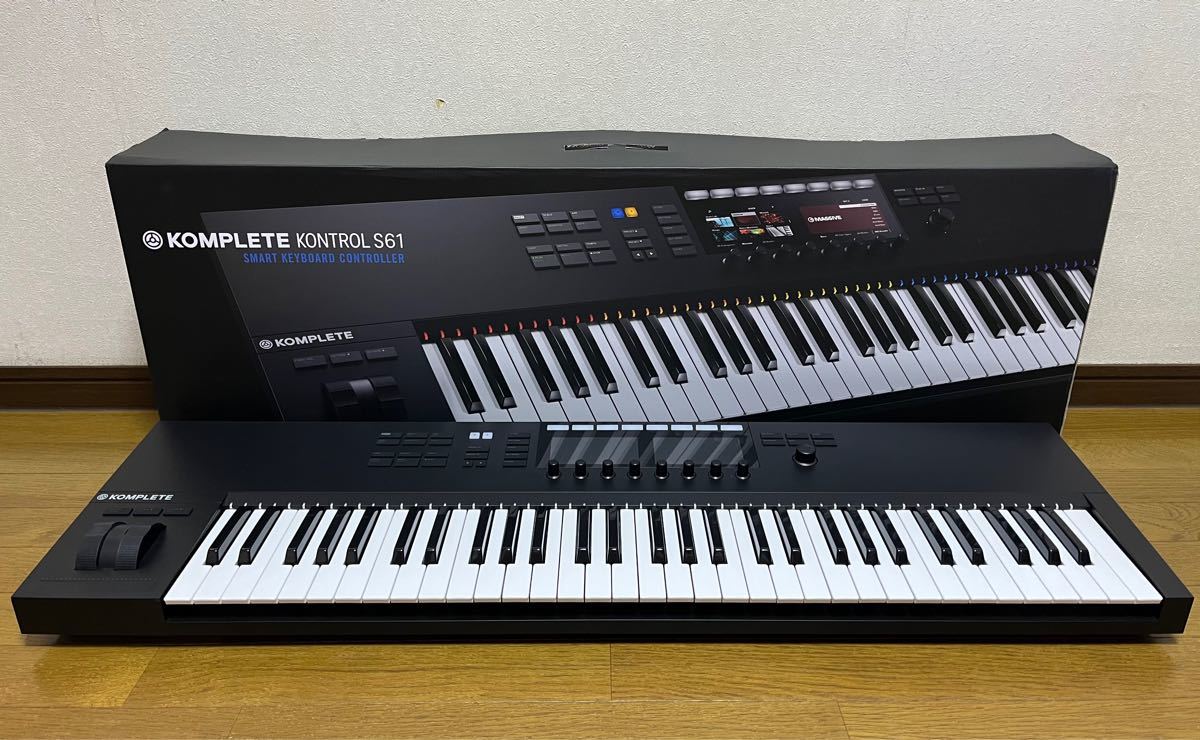 Native Instruments KOMPLETE KONTROL S61 MK2 MIDIキーボード トランスファーID付属