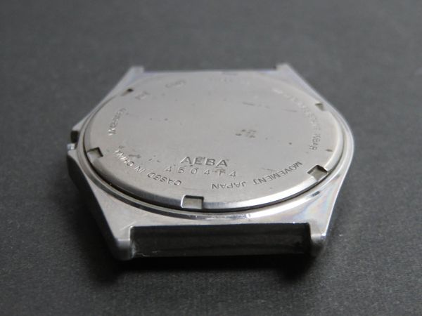 セイコー SEIKO アルバ ALBA クォーツ 3針 デイト チタン VX42-0AE0 男性用 メンズ 腕時計 T82 ジャンク_画像5