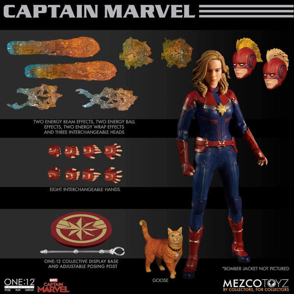 超可爱の メズコ ワン12 ワン12 ONE12 MEZCO キャプテン・マーベル