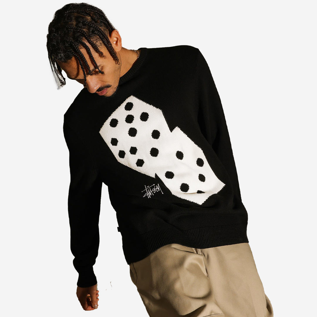 ◇新品・本物保障◇豪州限定◇STUSSY ステューシー ダイスニット