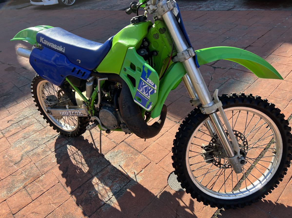 ◇札幌発 Kawasaki KX250 2st オートバイ車体 | nagisa-clinic.jp