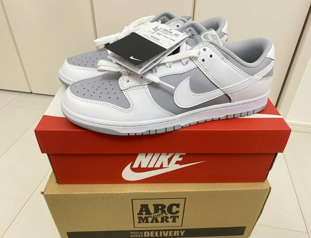 新品未使用品 ナイキ NIKE ダンク ロー レトロ DUNK LOW RETRO WOLF