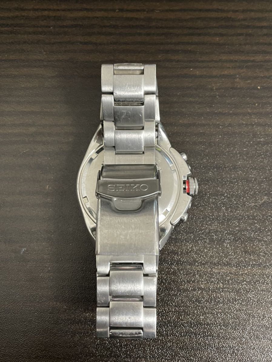 SEIKO プロスペックス V195-0AB0 時計 ソーラー クロノグラフ