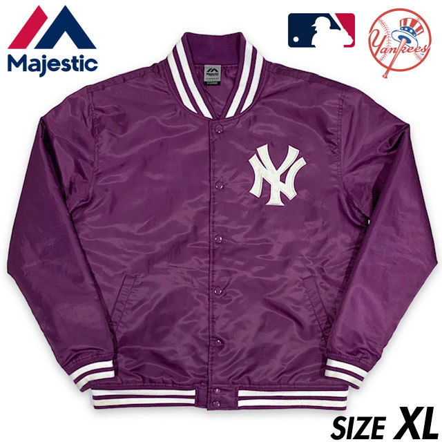 新作商品 (マジェスティック) Majestic 希少□ MLB XL (パープル