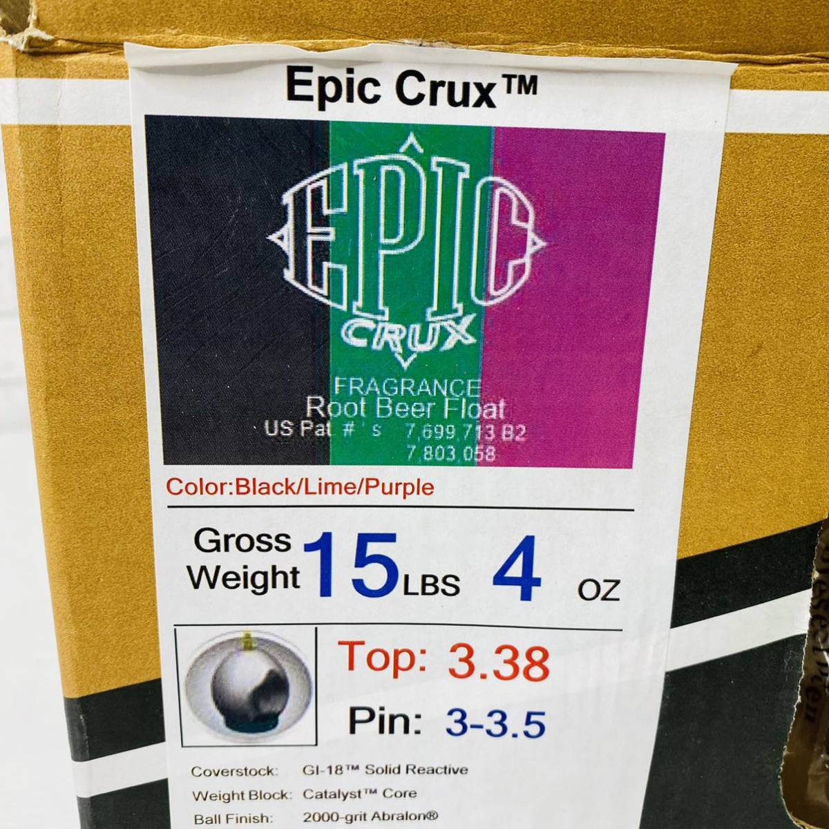 春新作のその他スポーツボウリングボール ストーム エピッククラックス 15P4 STORM EPIC CRUX