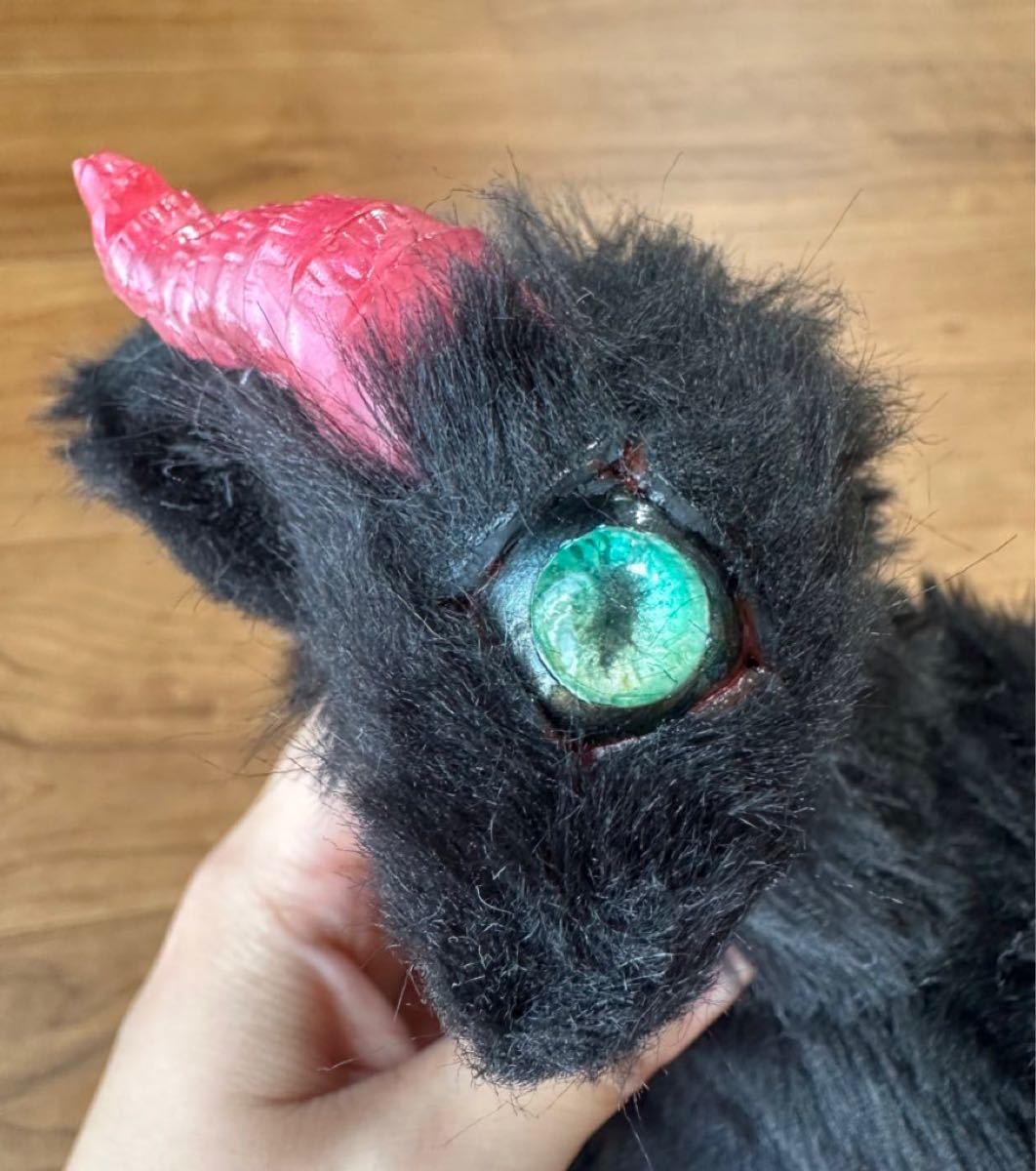 双頭単眼龍のアートドール ぬいぐるみ ドラゴン|Yahoo!フリマ 双頭単眼龍のアートドール ぬいぐるみ ドラゴン|Yahoo!フリマ