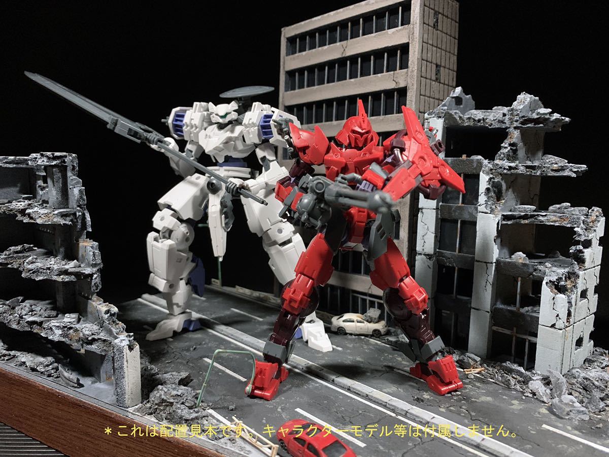 ディスプレイ・ジオラマ】 完成品 戦場ジオラマ ガンダム ディスプレイ・ジオラマ】 完成品 戦場ジオラマ ガンダム