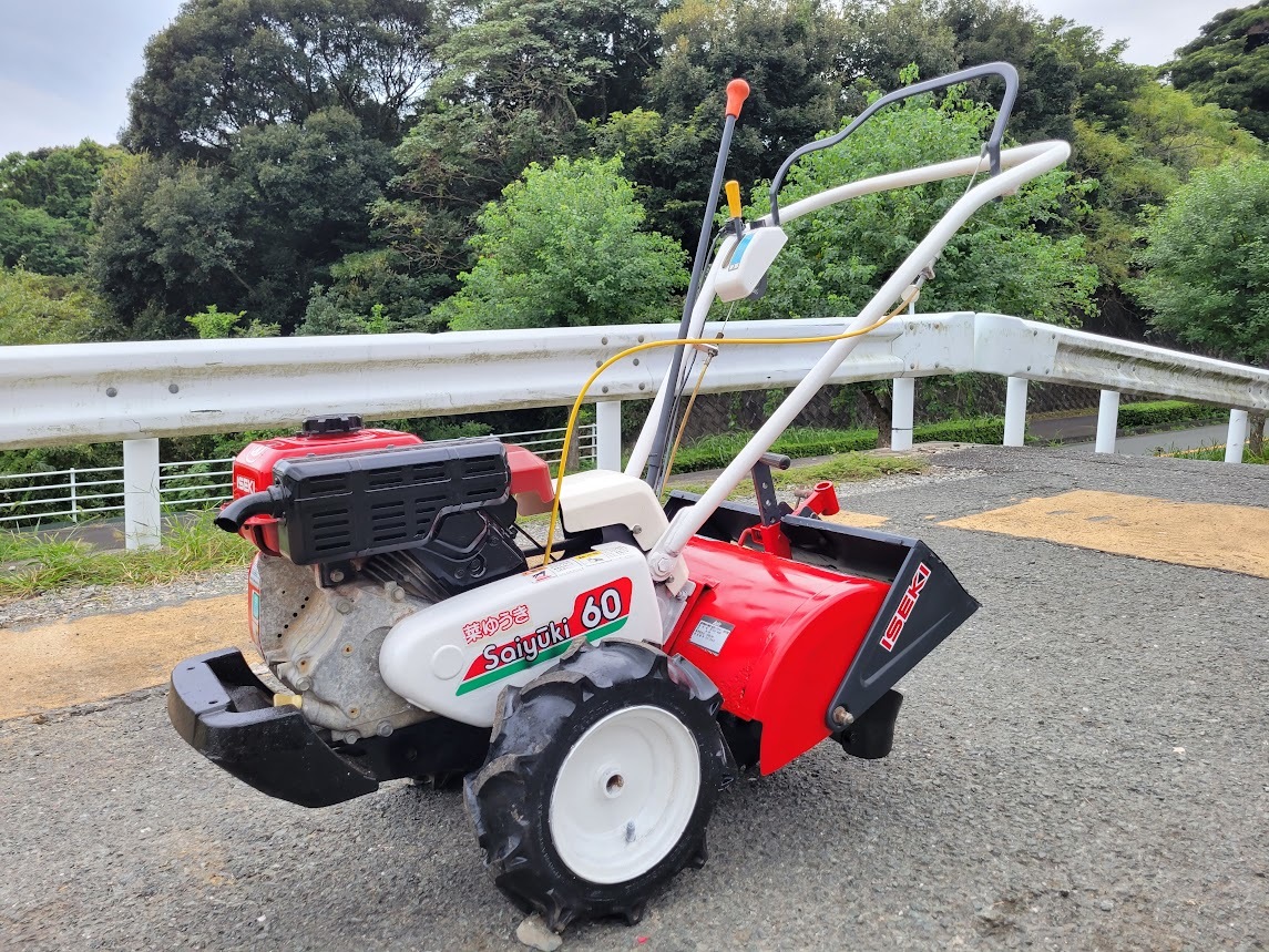 Yahoo!オークション - ISEKI イセキ 菜ゆうき 60 耕耘機 K028 Yahoo!オークション - ISEKI イセキ 菜ゆうき 60 耕耘機 K028