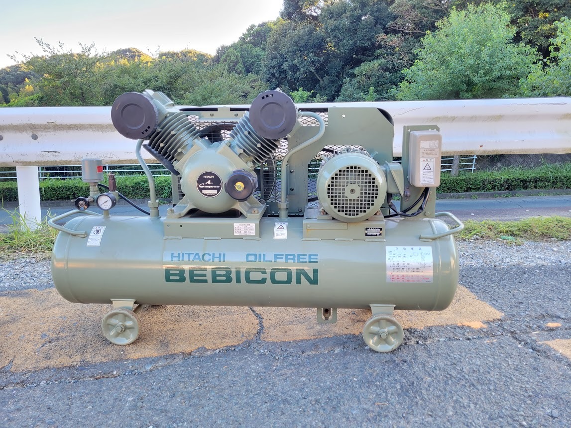 Yahoo!オークション - HITACHI コンプレッサー 日立 BEBICON Yahoo!オークション - HITACHI コンプレッサー 日立 BEBICON