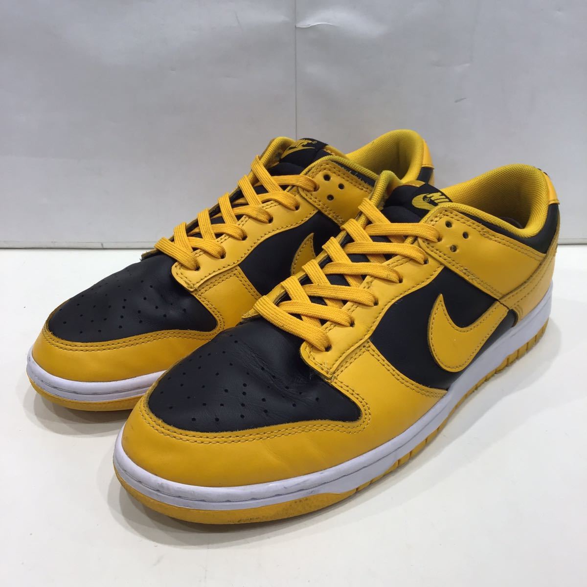ダンク ミッド NIKE DUNK MID フェードブラック グリーン イエロー