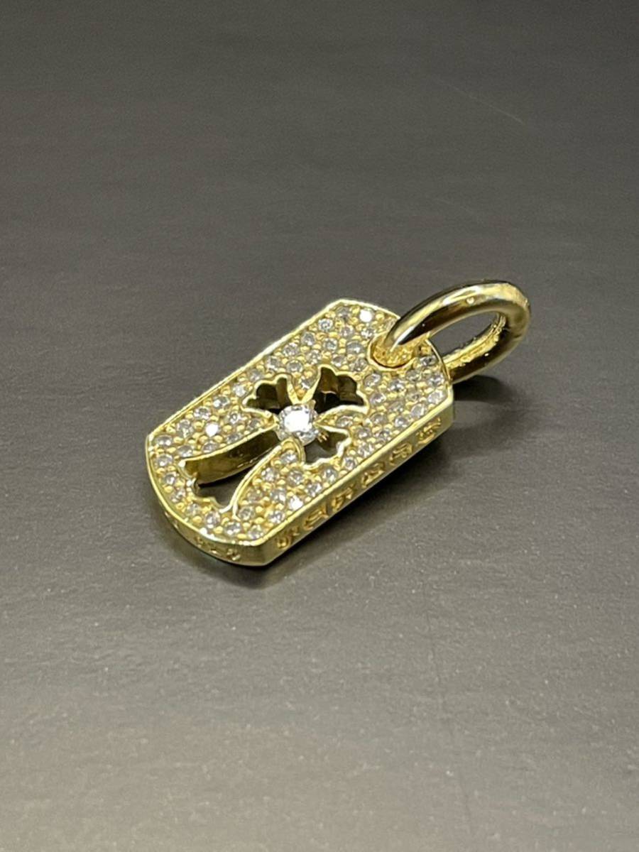クロムハーツ ドッグタグ 22k 引き寄せ コーティング アフター クロムハーツ ドッグタグ 22k 引き寄せ コーティング アフター