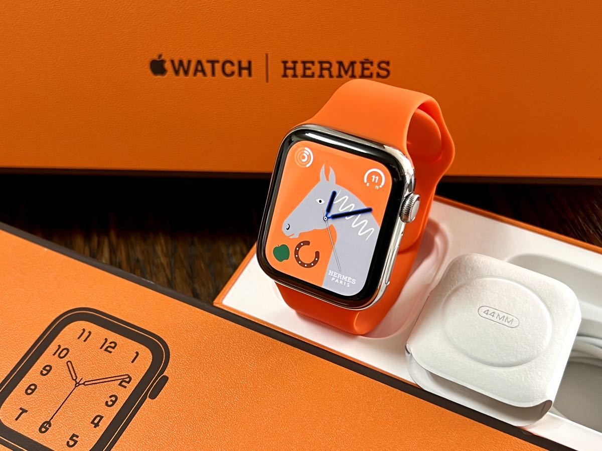 上品な Apple Watch Hermes Series 6 44mm シルバー 本体 asakusa.sub.jp