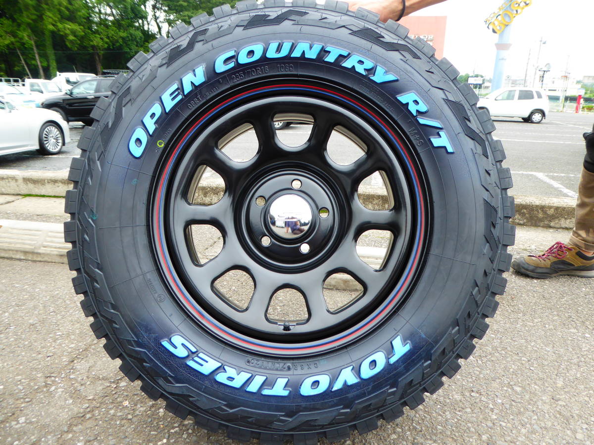 おまけ付】 デイトナ SS ブラック 235 70R16 TOYO オープン