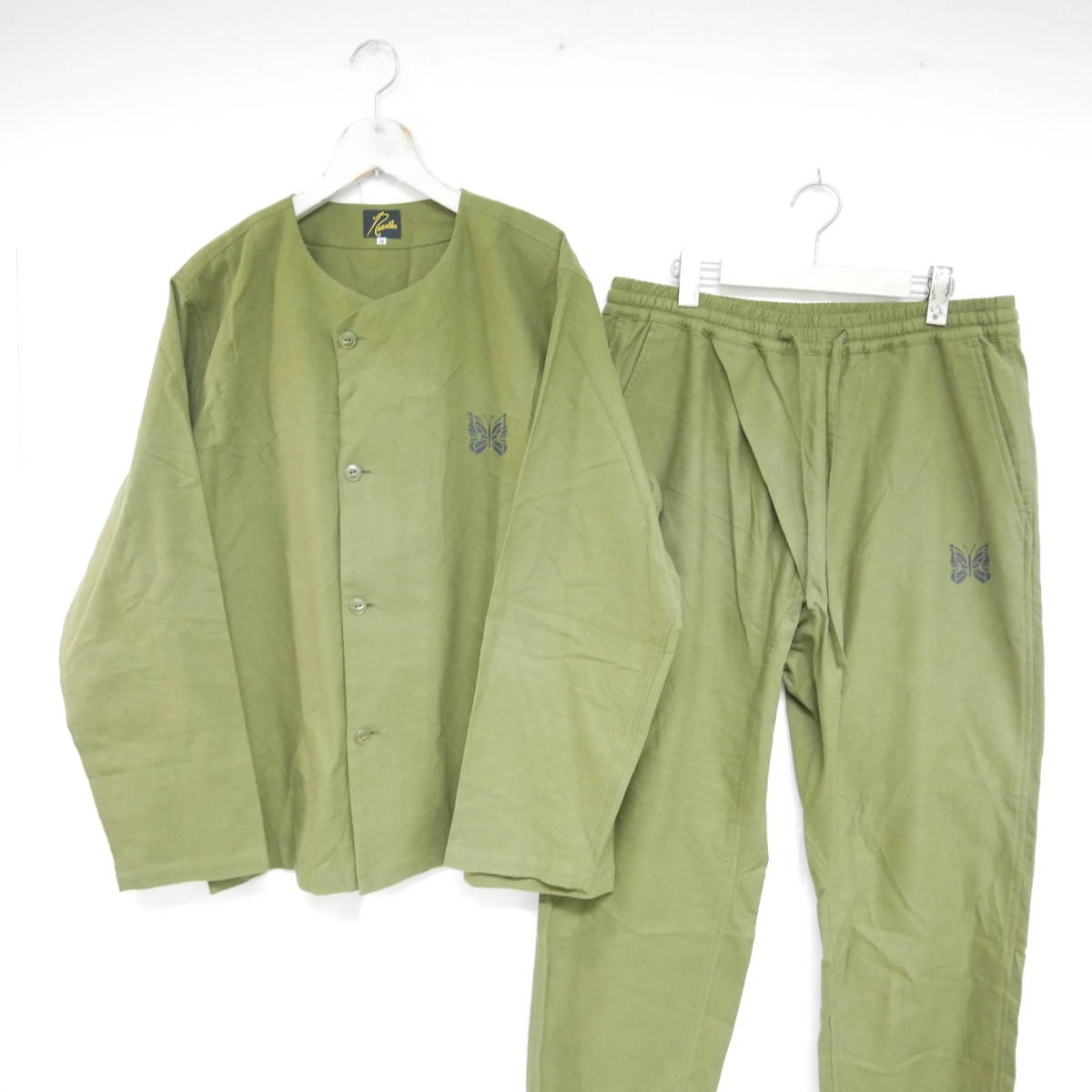 1円】未使用 国内正規 Needles ニードルズ 22AW Pajama Set Cotton
