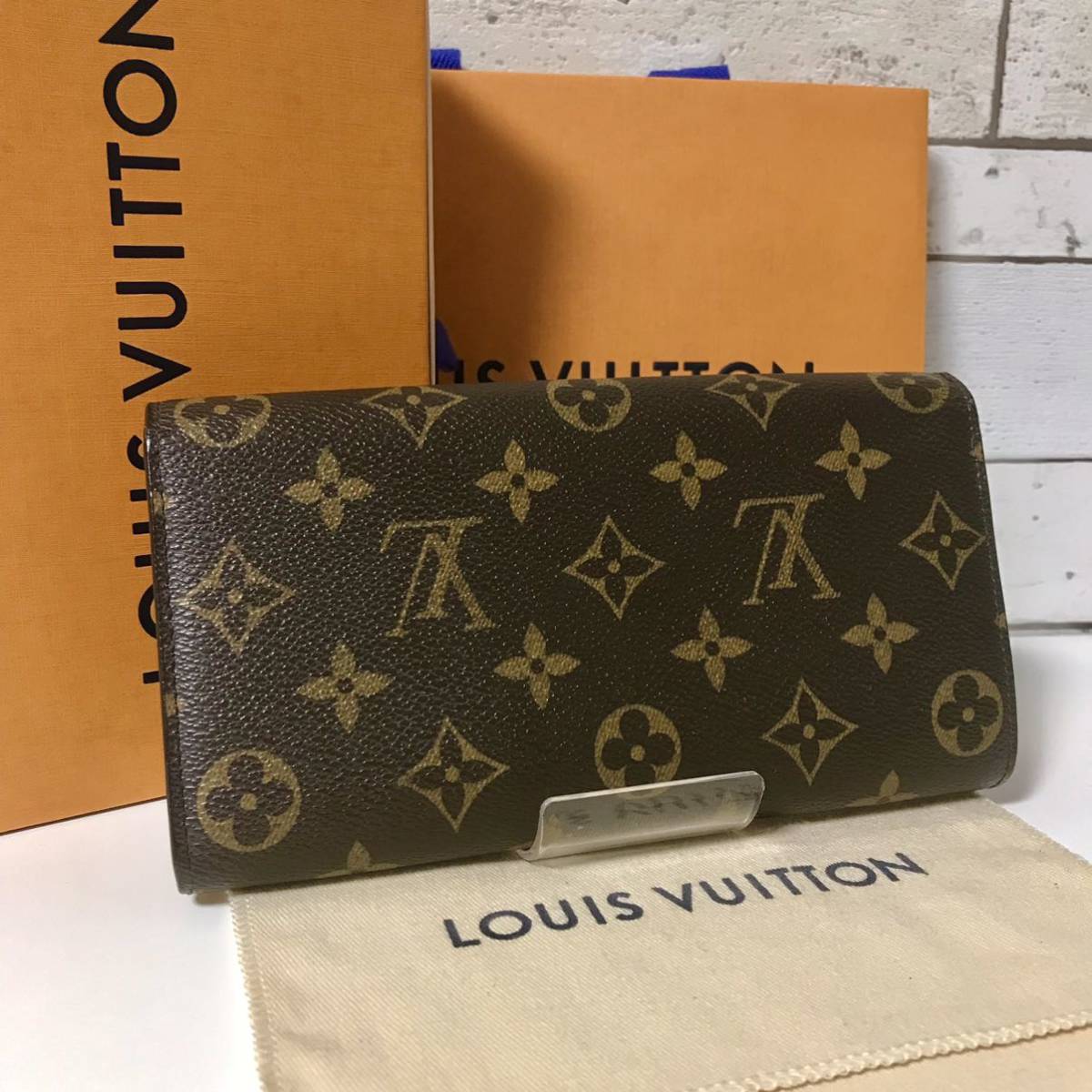 極美品】LOUIS VUITTON ポルトフォイユ サラ モノグラム 長財布 | www