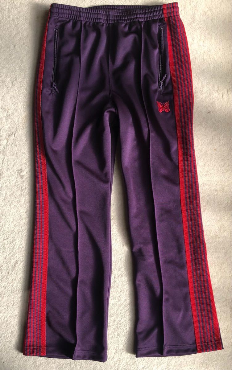 超安い needles Track Boot Cut Track Pant Faux S 20AW 22aw Leather