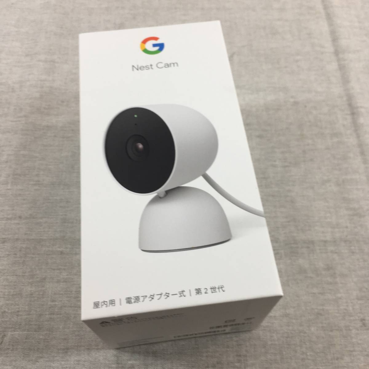  present condition goods Google Nest Cam( indoor for / power supply adaptor type ) GA01998-JP white ne -stroke cam 