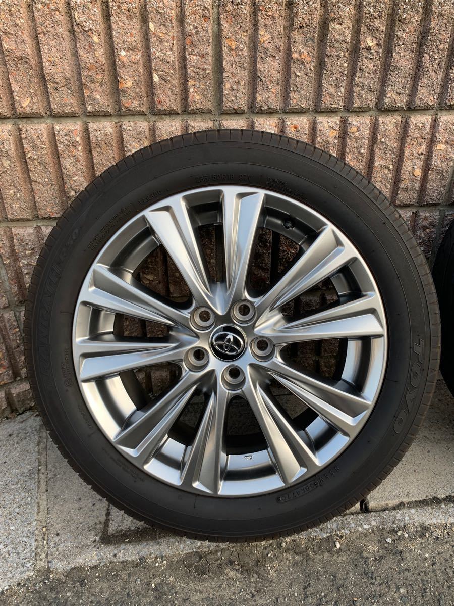 12日まで限定価格!2020製スバル純正ホイールタイヤセット225/40R18