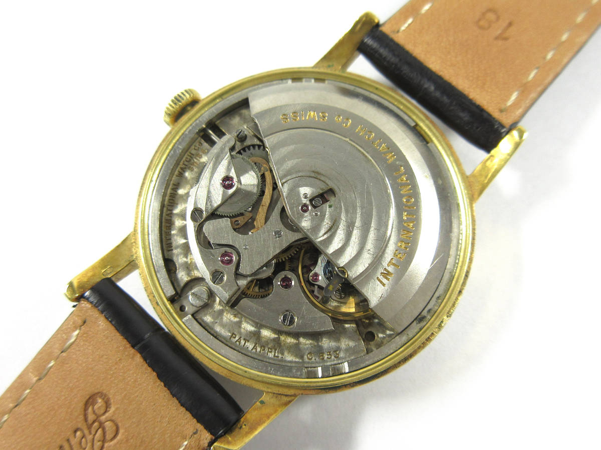 IWC 1960年 ヴィンテージ オールドインター シャフハウゼン シルバー