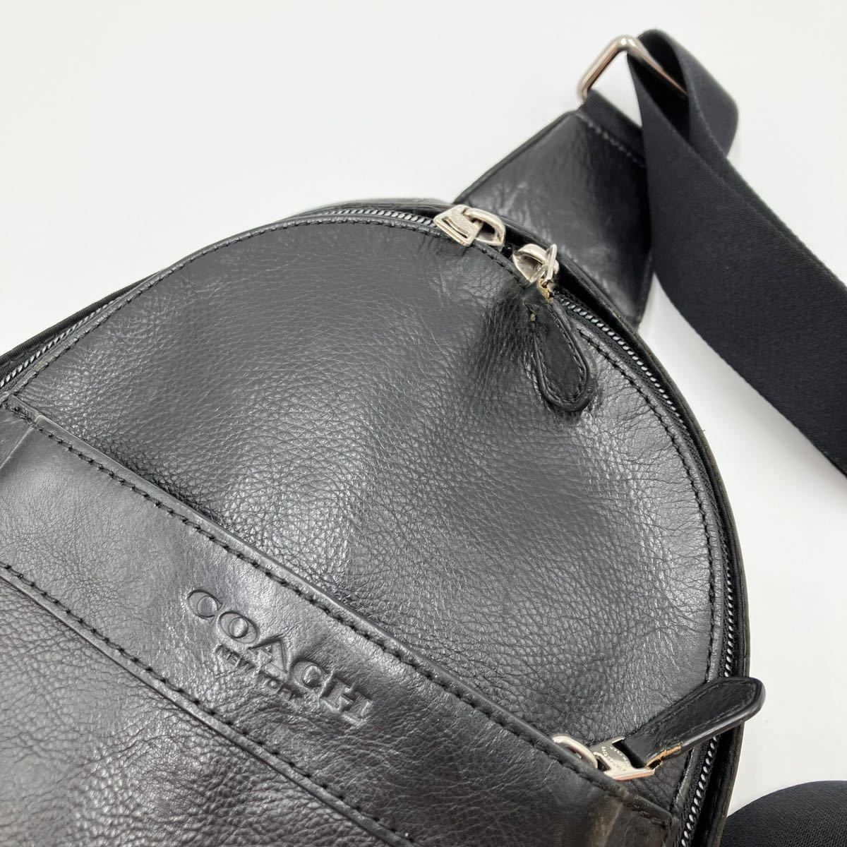 当店一番人気】【当店一番人気】メンズバッグ コーチ COACH ロゴ型押し