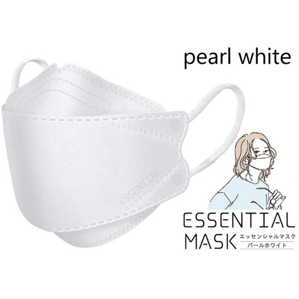 さらふわ ESSENTIAL MASK 不織布マスク パールホワイト FD30-WH 紙製マスクケース付き 30枚入_画像6