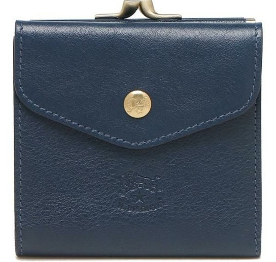 IL BISONTE イルビゾンテ 財布 二つ折り財布 がま口 メンズ