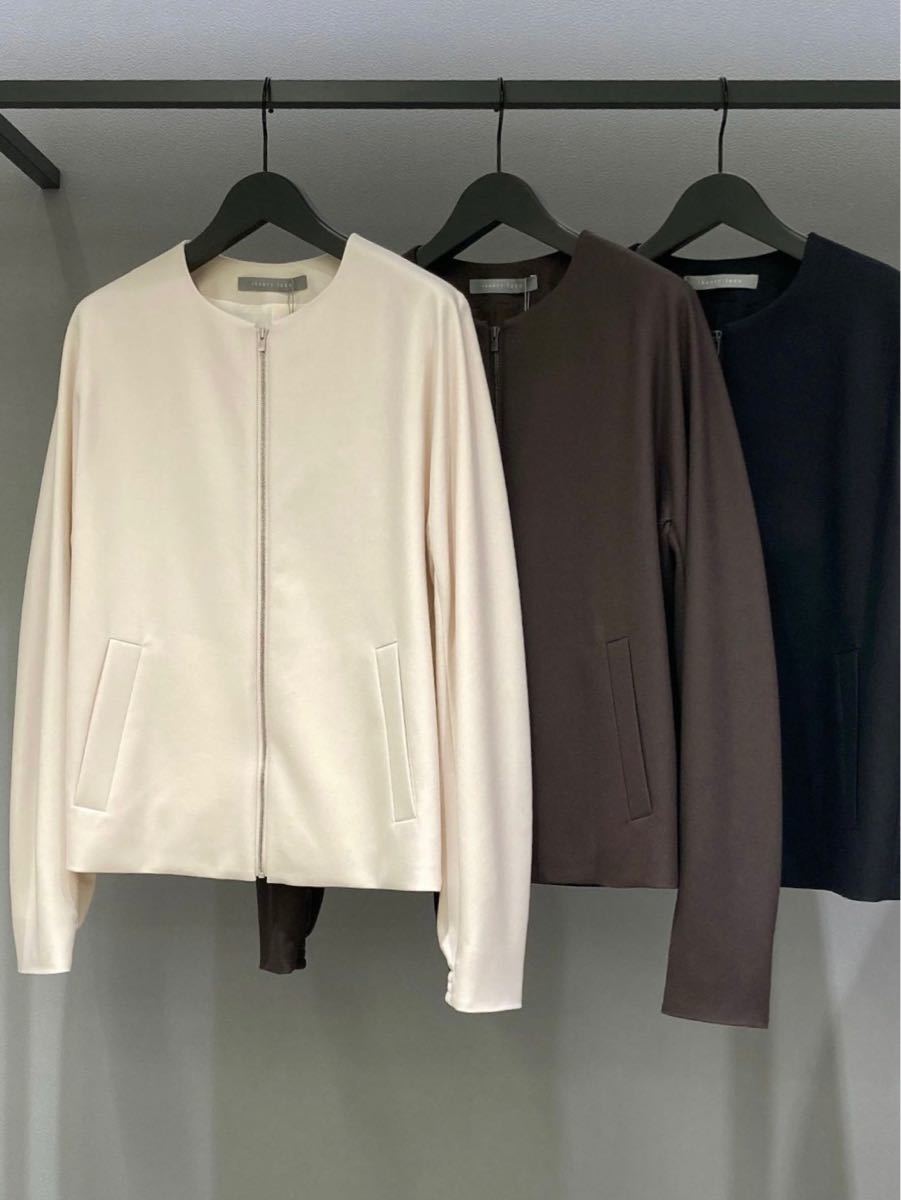 石見銀山 theory luxe 21AW 完売 SAXONY ブルゾンジャケット | www