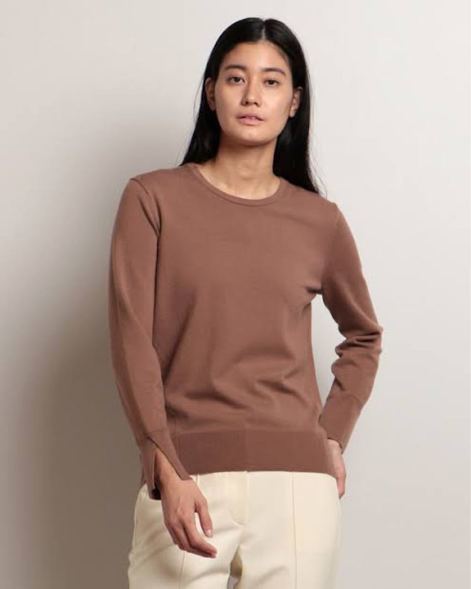 theory luxe 21AW HIGHLAND クルーネックプルオーバー