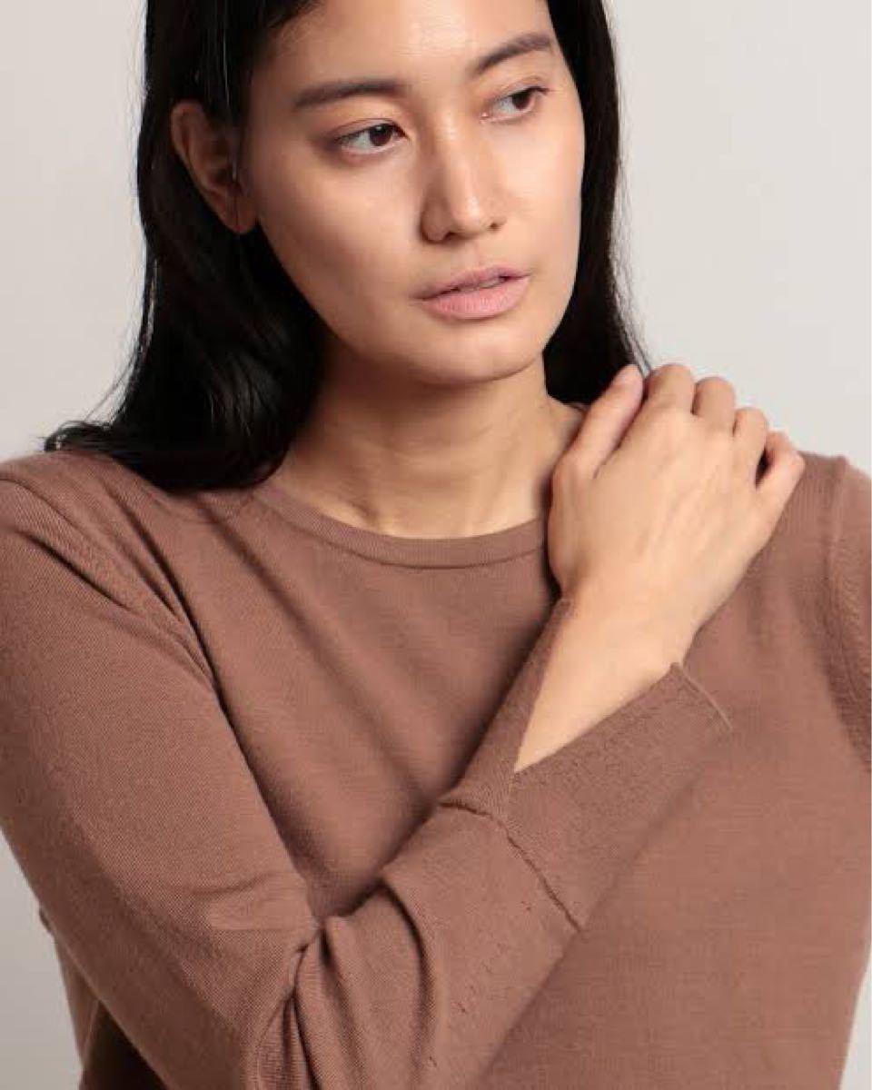 theory luxe 21AW HIGHLAND クルーネックプルオーバー