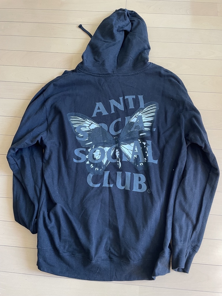 人気絶頂 Supreme - anti social social club スウェット XLの通販 by