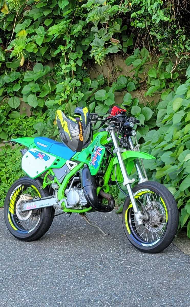 KDX125SR 走行18000キロ 外装傷あり 不動車