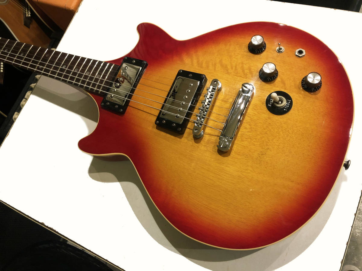 Rare! Epiphone 1980年製 Genesis Standard Japan Vintage 良好 エピフォン ジェネシス セットネック ソリッド Gibson Les Paul系_画像1