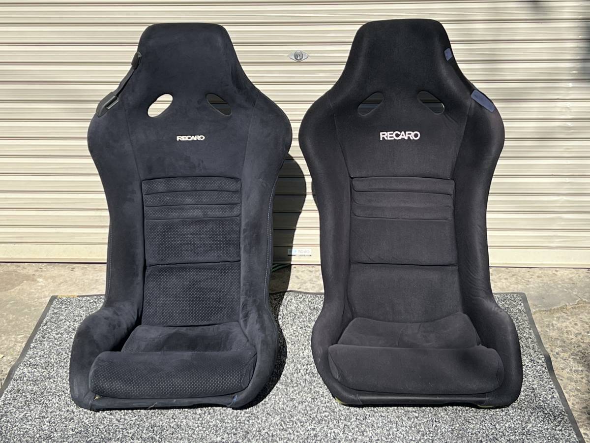 マツダ純正 RECARO レカロ フルバケットシート カーボンケブラー 2脚 左右 セット ロードスター NA FD3S RX-7 の画像1