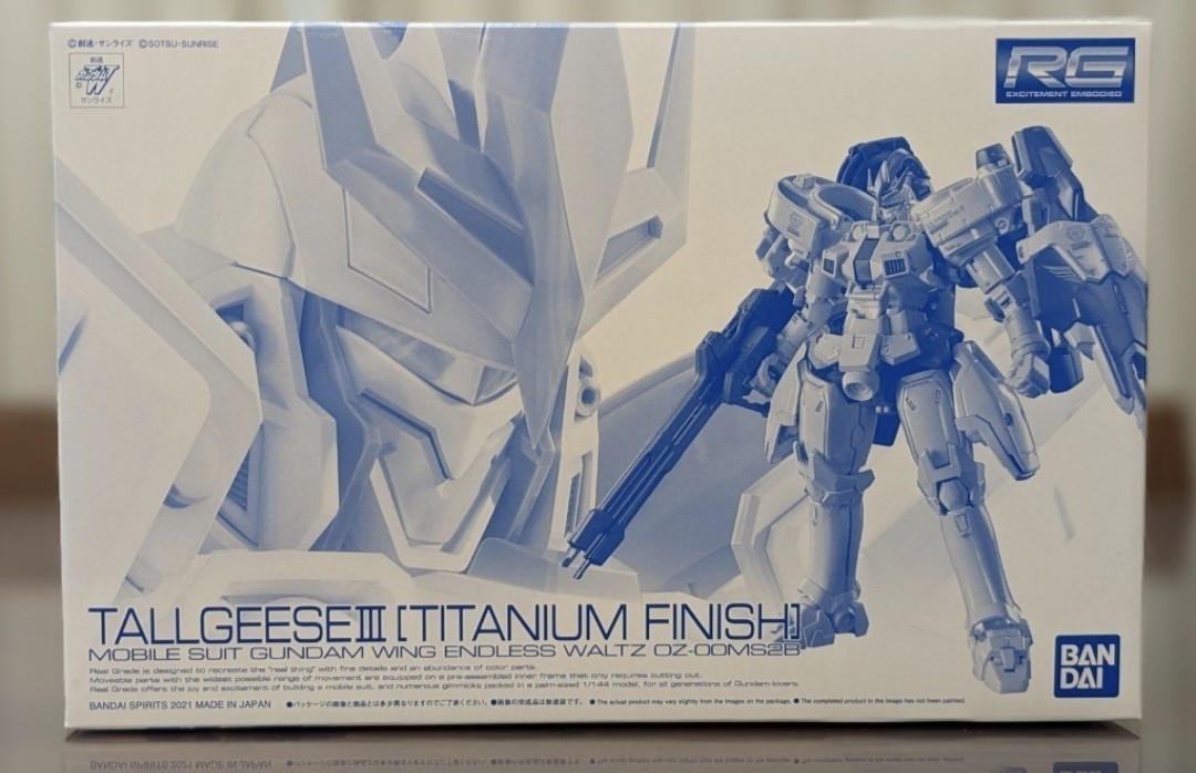 白ワイン様専用 RG ウイングガンダムゼロEW・トールギス3(チタニウムフィニッシュ) 未組立